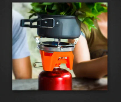 Outdoor Heat-Exchange Camping Pot