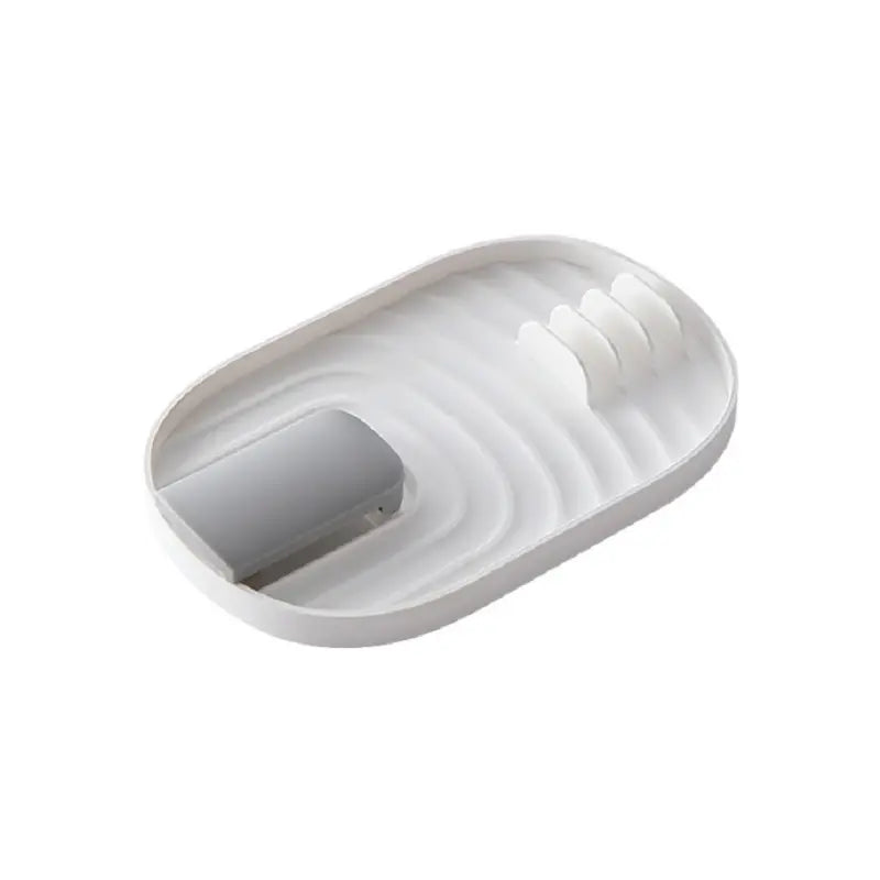 Folding Pot Lid Spoon Holder Kitchen Gadget (1pc)