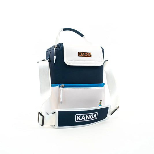 Kanga Insulated Cooler Bag - Soft Cooler Bag - 6 or 12 Can Beer and Seltzer Drink Cooler - Insulated Leak Proof and Durability Tested - Kanga Pouch Cooler - Malibu